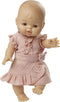 Poppen Wikkelrok Roze met Ruches, 35-45 cm