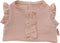 Poppen Wikkelrok Roze met Ruches, 35-45 cm