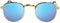 Poppen Zonnebril Goud Blauw Gespiegeld