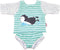 Poppen Zwemset Pinguin, 35-45 cm