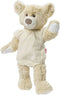 Poppenbody Geel met Ruches, 35-45 cm