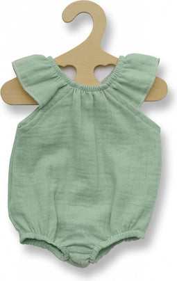 Poppenbody Mintgroen met Ruches, 35-45 cm