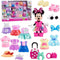 Poppendoos - DISNEY MINNIE MOUSE - Modedoos - Minniepop 15 cm, 25 modestukken en accessoires