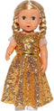Poppenjurk Golden Star, 28-35 cm