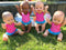 Poppenkleding Poppen Badpak 28-35 cm