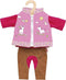Poppenoutfit Paardrijden - Eenhoorn, 28-35 cm