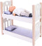 Poppenstapelbed grijs/ wit
