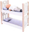 Poppenstapelbed grijs/ wit