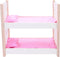 Poppenstapelbed roze/ wit
