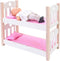 Poppenstapelbed roze/ wit