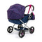 Poppenwagen Bayer 12754AA Marineblauw 58 cm