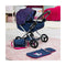 Poppenwagen Bayer 12754AA Marineblauw 58 cm