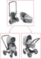Poppenwagen Corolle Cybex 3 in1 Pram (62 x 70 x 40,5 cm)