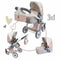 Poppenwagen Decuevas Funny Opvouwbaar 3 in 1 41 x 62 x 70 cm