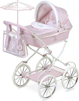 Poppenwagen Decuevas Niza Roze Parasoll 42 x 68 x 81 cm