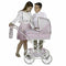 Poppenwagen Decuevas Reborn Niza Opvouwbaar Parasoll 40 x 90 x 90 cm 40 x 90 x 90 cm