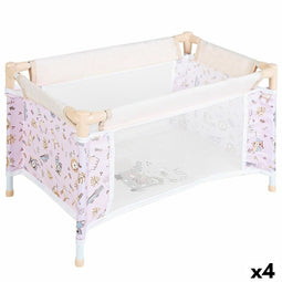 Poppenwieg Colorbaby Safari 4 Stuks