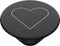 PopSockets PopGrip TresChic Telefoon Grip - White Heart Black