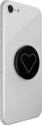 PopSockets PopGrip TresChic Telefoon Grip - White Heart Black