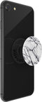 PopSockets PopGrip - Verwisselbare Telefoonbutton en Standaard - Dove White Marble