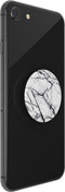 PopSockets PopGrip - Verwisselbare Telefoonbutton en Standaard - Dove White Marble