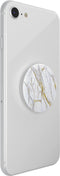 PopSockets PopGrip - Verwisselbare Telefoonbutton en Standaard - Goud Marmer