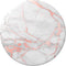 PopSockets PopGrip - Verwisselbare Telefoonbutton en Standaard - Rose Gold Lutz Marble
