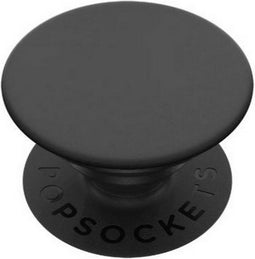 PopSockets PopGrip - Verwisselbare Telefoonbutton en Standaard - Zwart