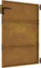 vidaXL - Poort - 85x125 - cm - cortenstaal