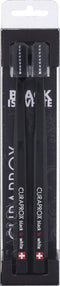 Curaprox Black is White CS5460 - Tandenborstel - 2 stuks - Zwart