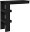 vidaXL - Wandbar - Tafel - - - Zwart - Eiken - - - 102x55x103.5 - cm - - - Gemaakt - van - Bewerkt - Hout