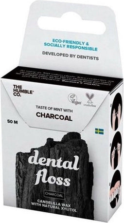 Humble Brush - Dental Floss - Charcoal