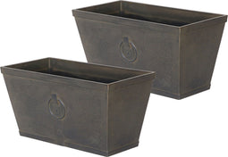 PORIA - Plaid - Bruin - 60 cm - Klei-vezelmengsel