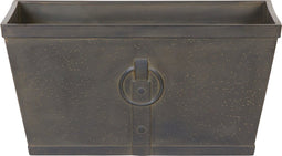 PORIA - Plantenbak - Bruin - 60 cm - Klei-vezelmengsel