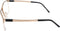 Porsche Design P8276 57B bril zonder sterke - Heren - Goudkleurig