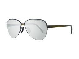 Porsche Design P8676 60C Zonnebril - Heren - Grijs - Gepolariseerd