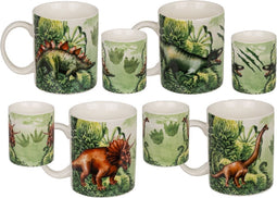 Porseleinen Dinosaurus Mok Assorti