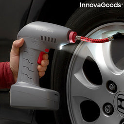 Portable Air Compressor With Airpro + Led Light