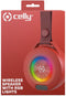 Portable Bluetooth Speakers Celly LIGHTBEATRD Red
