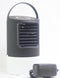 Portable Luchtkoeler/ventilator - zwart