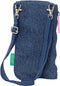 Portemonnee Benetton Denim Zak voor mobiel Blauw