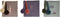 Portemonnee DKD Home Decor Bruin Groen Bordeaux Yoga (3 Stuks)