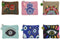 Portemonnee Home ESPRIT Multicolour (6 Stuks)