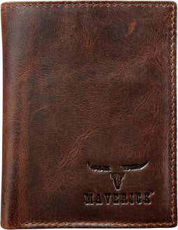 Portemonnee Maverick Dalian RFID leer bruin