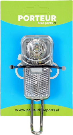 Porteur Koplamp Porteur met rvs beugel