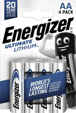 Energizer - Batterij energizer e lithium aa 4st