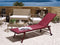 PORTOFINO - Strandstoel - Rood - Aluminium