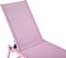 PORTOFINO - Strandstoel - Roze - Aluminium