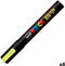 Posca Stiften PC-5M Medium Tip - verfstiften - Geel - 6 stuks