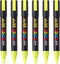 Posca Stiften PC-5M Medium Tip - verfstiften - Geel - 6 stuks